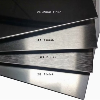 0.3mm - 3.0mm मोटाई स्टेनलेस स्टील प्लेट 430 201 321 310S 304L 316 316L 304